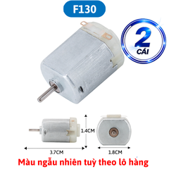 Động cơ DC mini F130, F180, R140, R260… 5000-20000 rpm 3-12V