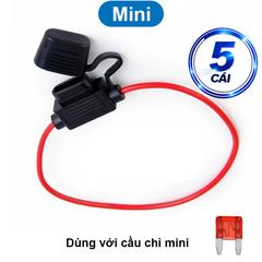 Hộp gắn cầu chì ra dây chống nước cho xe máy, xe hơi