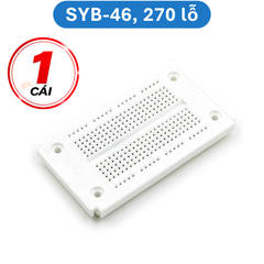 Breadboard lỗ cắm, bo cắm test linh kiện,mạch,học tập,…