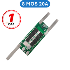 Mạch bảo vệ pin sắt LifePo4 2S 6.4V công suất lớn có sẵn kẽm hàn