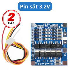 Mạch BMS 4S bảo vệ pin lithium, pin sắt chân hàn 30A