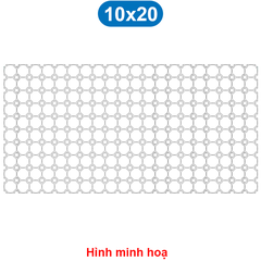 Khung cố định pin 18650 nhiều hàng (6 - 13 hàng) ghép khối lớn xe điện