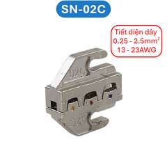 Kìm bấm Cos SN-58B, các loại đầu bấm cos (Dupont2.54, XH2.54, PH2.0, SM2.54, 5556, 5557, VH3.96 ...)