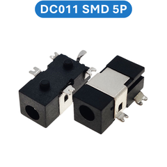 Đầu cái cắm nguồn, jack cái cắm nguồn DC chân hàn PCB