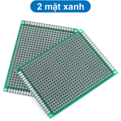 Bảng mạch đục lỗ sẵn, PCB cắm hàn linh kiện đa năng 1 mặt, 2 mặt