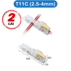 Cút nối dây điện nhanh chữ T 32A Cho dây 0.5 - 5mm2