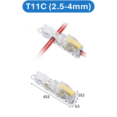 (2 Cái) Cút nối dây điện nhanh chữ T 32A Cho dây 0.5 - 5mm2