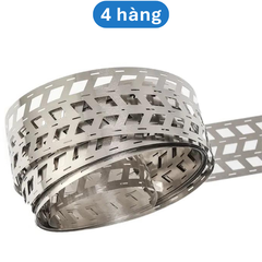 (1 mét) Kẽm hàn pin 18650 xéo ( pin ghép sát hoặc dùng khung pin )