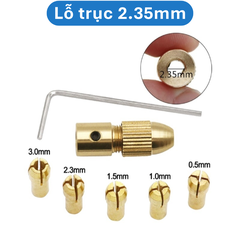 Bộ kẹp mũi khoan bằng đồng thau 5 lõi
