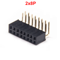 Hàng rào cái đôi 2.54mm cắm chân cong cao 8.5mm