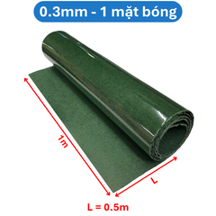 (0.5 mét) Giấy cách điện, cách nhiệt màu xanh quấn biến áp, motor , đóng pin