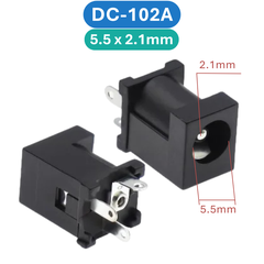 Đầu cái cắm nguồn, jack cái cắm nguồn DC
