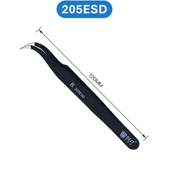 Nhíp gắp linh kiện BEST loại tốt, Nhíp chống tĩnh điện ESD bằng thép không gỉ