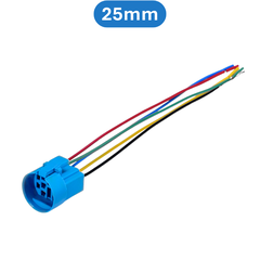 Jack nối, đầu cắm nút nhấn chống nước 12mm, 16mm, 19mm, 22mm