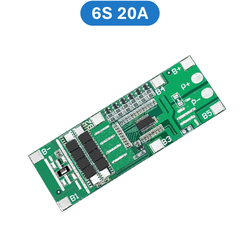 Mạch sạc bảo vệ pin lithium 6S 25.2V chân hàn