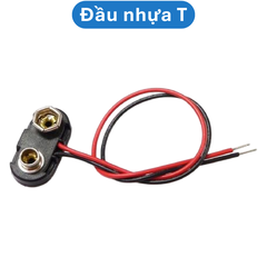 Đế ra dây pin vuông 9V