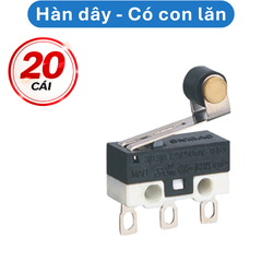 Công tắc hành trình KW - 10 1A 125V chân cắm PCB, hàn dây