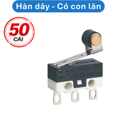 Công tắc hành trình KW - 10 1A 125V chân cắm PCB, hàn dây