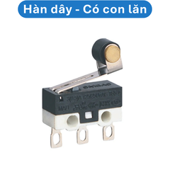 (2 cái) Công tắc hành trình KW - 10 1A 125V chân cắm PCB, hàn dây