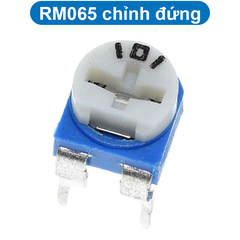 (5 cái) Biến trở tam giác, biến trở cúc áo RM063 / RM065 0.1W