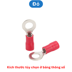 (50 cái) Đầu cos tròn - RV, đầu cos bấm dây điện tiện lợi