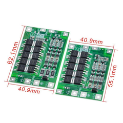 Mạch sạc bảo vệ pin Lithium 3S/4S 40A 60A 18650 BMS 11.1V 12.6V/14.8V 16.8V