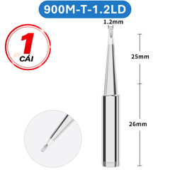 Mũi hàn Yihua màu bạc 900M - T loại tốt
