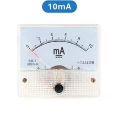 Ampe kế kim hiển thị dòng điện DC 1mA - 20A