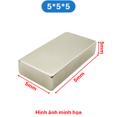 Nam châm đất hiếm vuông, chữ nhật siêu hút