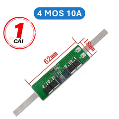 Mạch bảo vệ pin sắt LifePo4 1S 3.2V công suất lớn có sẵn kẽm hàn