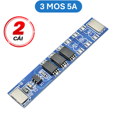 Mạch bảo vệ pin lithium 18650 1S 5A/10A/20A không kẽm hàn