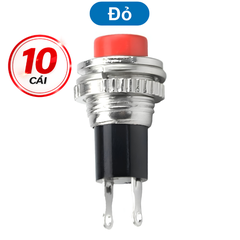 Nút nhấn nhả (reset) DS-316 10mm 2 chân 250V 0.5A
