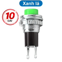 Nút nhấn nhả (reset) DS-316 10mm 2 chân 250V 0.5A