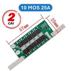 Mạch bảo vệ pin sắt LifePo4 1S 3.2V công suất lớn có sẵn kẽm hàn