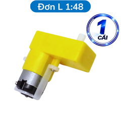 Động cơ giảm tốc chuyên gắn bánh xe DIY, hai màu sắc vàng / xanh