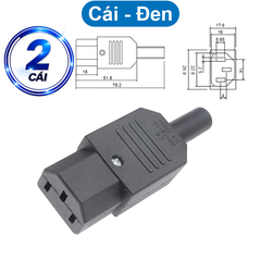 Đầu nối nguồn AC tải 10A vặn vít dây chịu tải tốt cho máy móc thiết bị điện