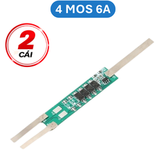 Mạch bảo vệ pin sắt LifePo4 2S 6.4V có sẵn kẽm hàn