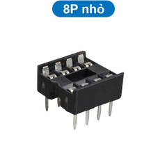 Đế IC chân vuông/tròn hai hàng 2.54mm 1A