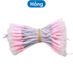 (100 con) LED ruồi liền dây 5mm đấu song song điện áp 5V,12V