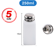 Lọ đựng dung dịch cồn, axeton, lọ chứa chất lỏng