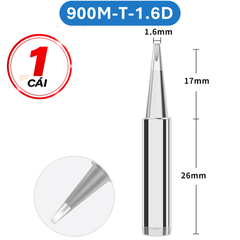 Mũi hàn Yihua màu bạc 900M - T loại tốt