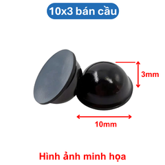 (4 cái) Nút đệm chống rung trượt, đế dán silicon tròn chống trượt
