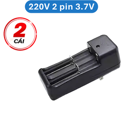 Dock sạc, bộ sạc pin 3.7V 18650, 14500, 16340 dùng cổng USB hoặc nguồn 220V