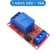 Mạch relay opto cách ly 1 - 8 kênh kích ( H/L) 5V/12V/24V - 10A/30A