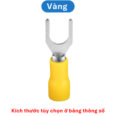 (50 Cái) Đầu cos chữ Y SV, đầu cos bấm dây điện tiện lợi