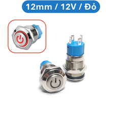 Nút nhấn chống nước đầu cao ( nhấn nhả/reset ) lỗ khoét 12mm/16mm/19mm/22mm