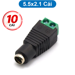 Jack nối nguồn DC 1A vặn vít