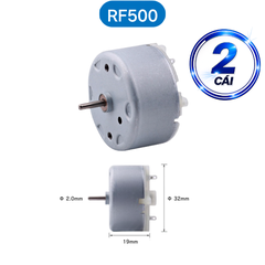 Động cơ DC mini F130, F180, R140, R260… 5000-20000 rpm 3-12V