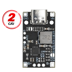 Mạch tăng áp sạc pin 2S (cân bằng) / 3S (sạc) bằng cổng Type C (5V)