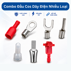 Combo Đầu Cos Dây Điện Nhiều Loại - Chọn Loại Combo